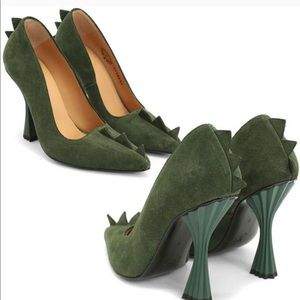 John Fluevog Neptune Italian Suede